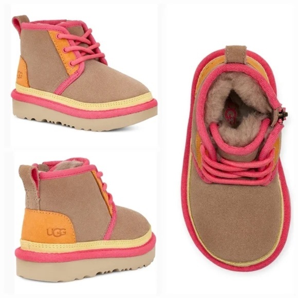 UGG Other - UGG Neumel Il Toddler Girls Shearling Chukka Boot in Beachwood/Papaya